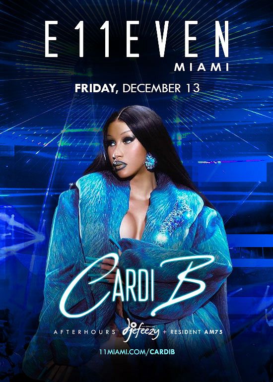 Cardi B – Friday December 13