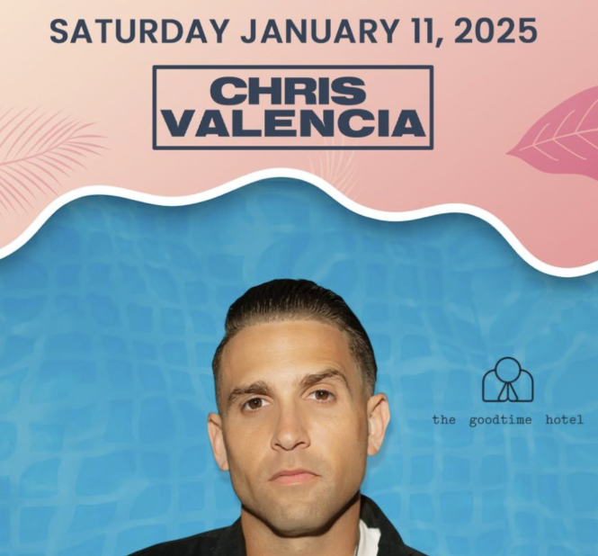 Dj Chris Valencia – Sat Jan 11 | Strawberry Moon